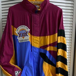 Rare APEX Joe Robbie XXIX Bomber Super Bowl Jacket